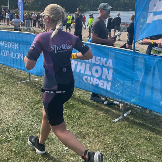 Ulrika tävlade i nya klubbdräkten!