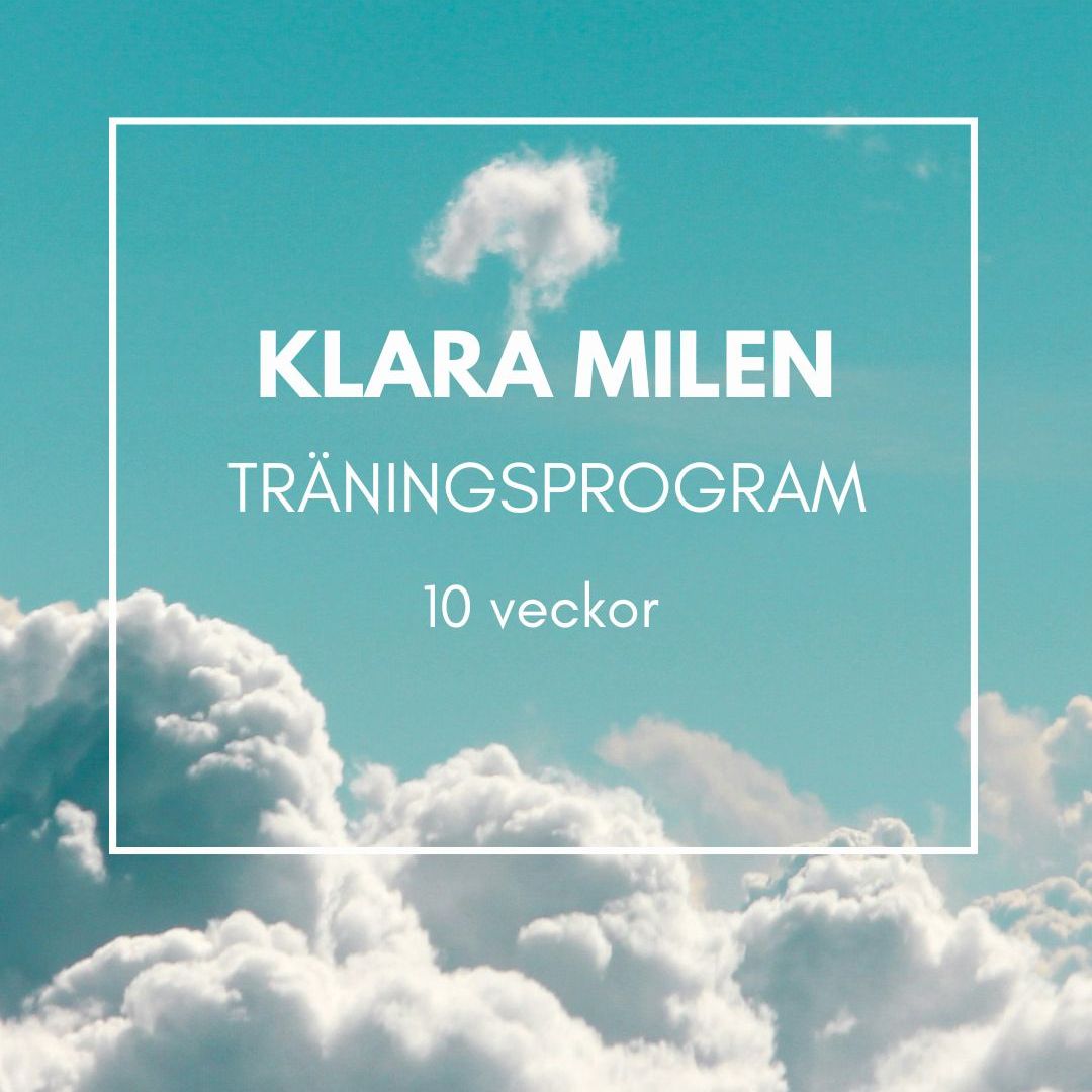 SWE - Löpning, klara milen! 10 veckors träningsprogram