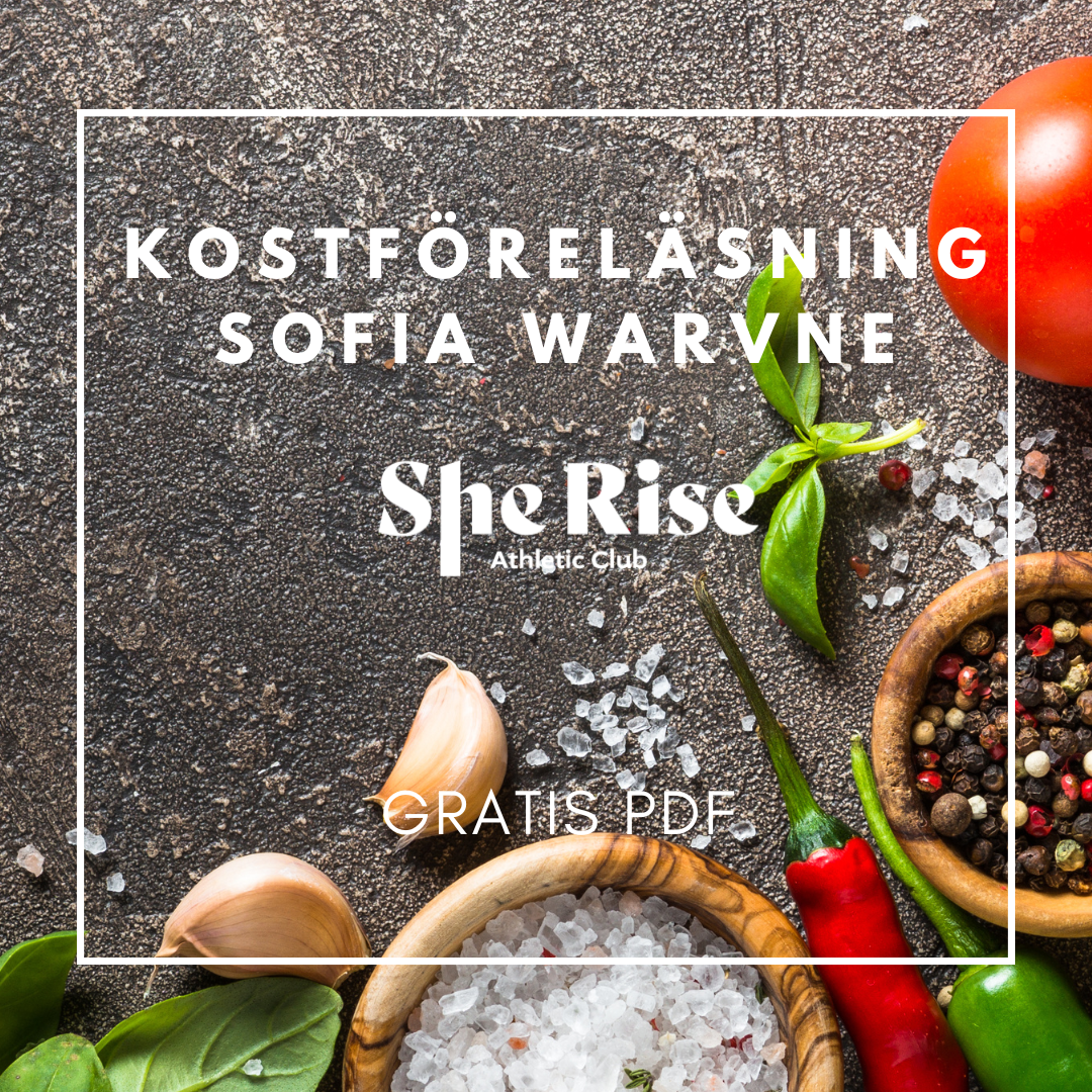 Kostföreläsning med Sofia - gratis Pdf