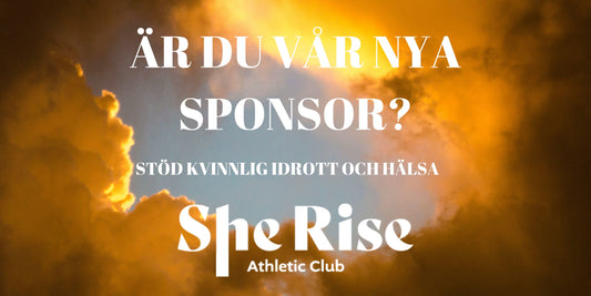 ÄR DU VÅR NYA SPONSOR?